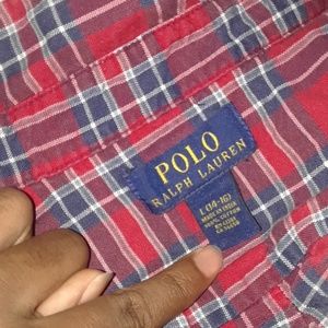 Long sleeve polo shirt